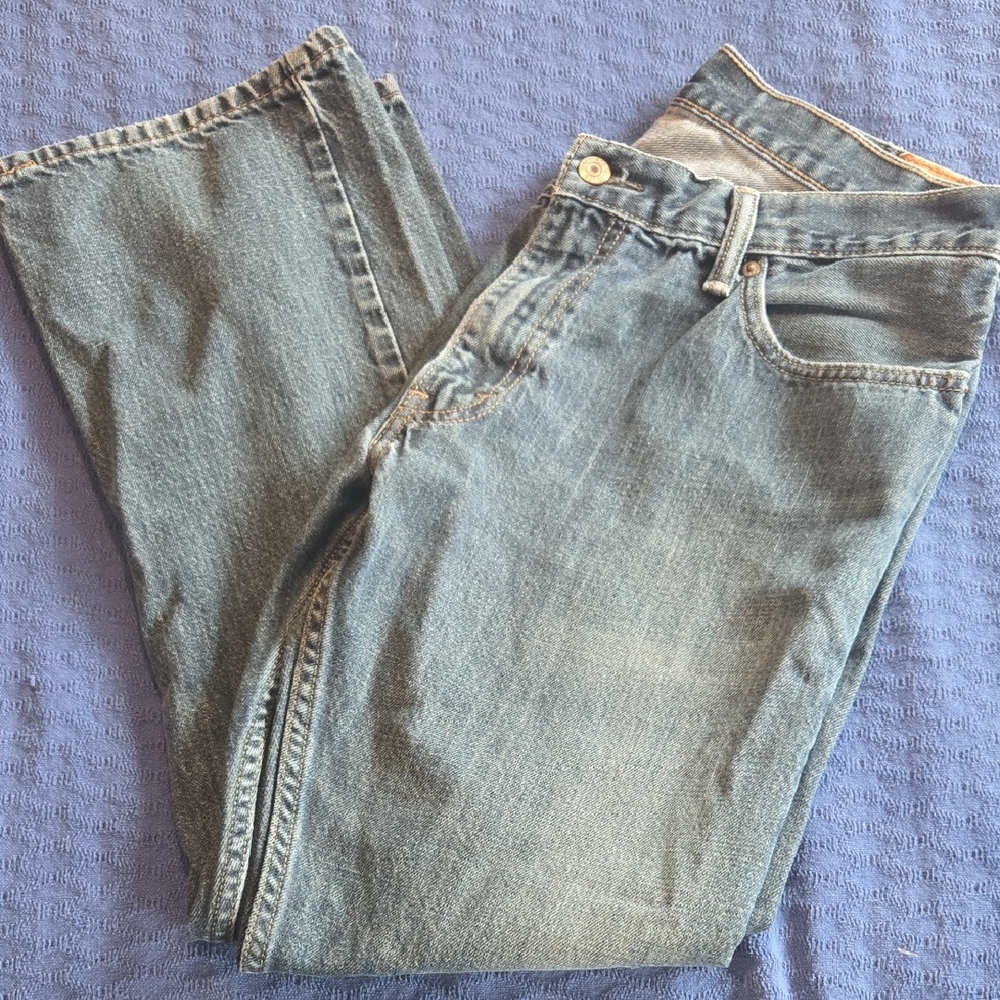 Levi's 514 Men's Straight Jeans - Faded Blue